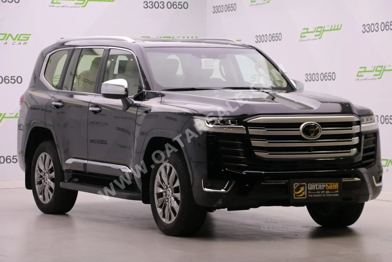تويوتا  لاند كروزر  في اكس ار توين توربو  2024  اوتوماتيك  71,000 كم  6 سلندر  دفع رباعي  اس يو في  أسود  تحت الضمان