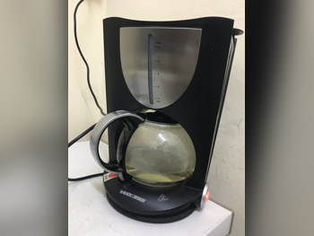 صانعات القهوة ماكينة القهوة المفلترة / بالتنقيط  - بلاك و ديكر  - أسود  - 1.5 لتر