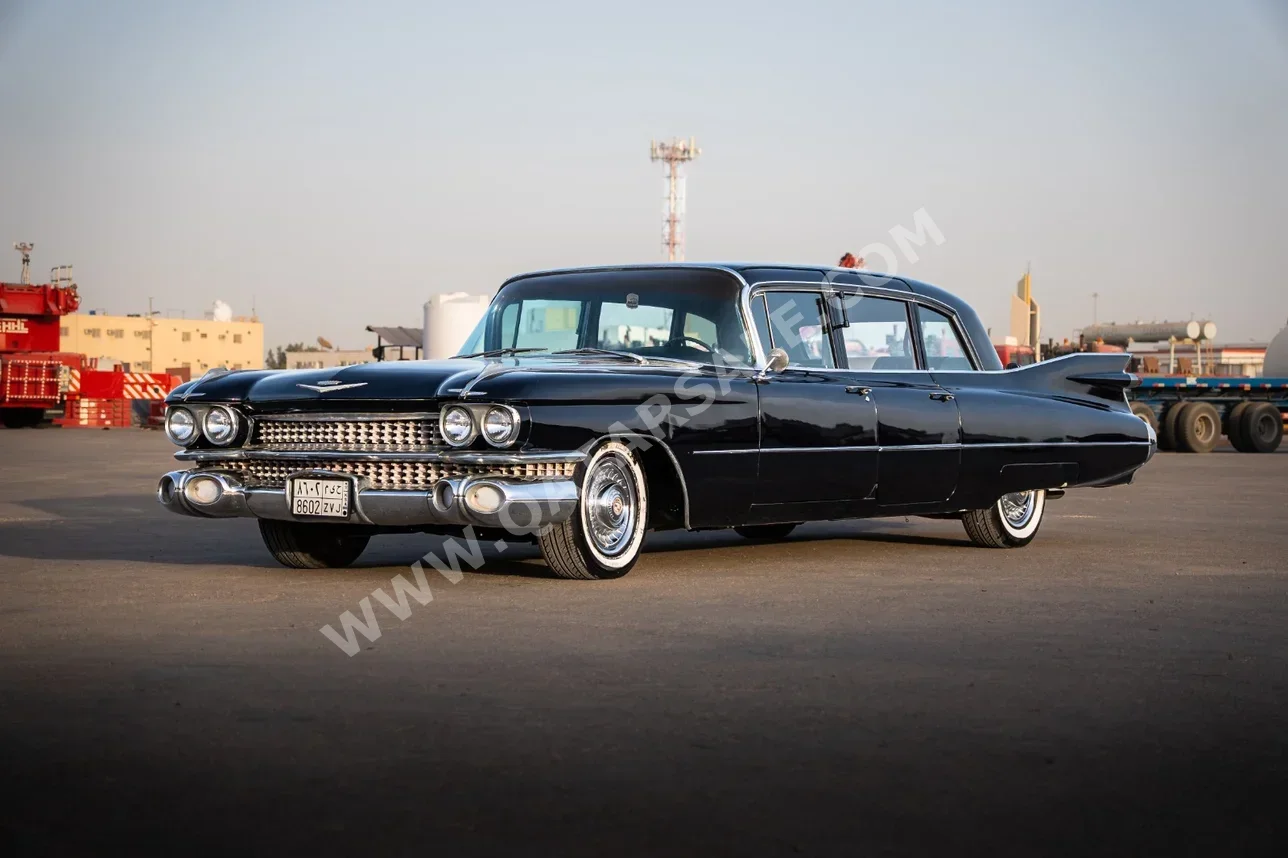 Cadillac Fleetwood 1959 Automatic 23,484 Km 8 Cylinder Rear Wheel Drive (RWD) Classic Black