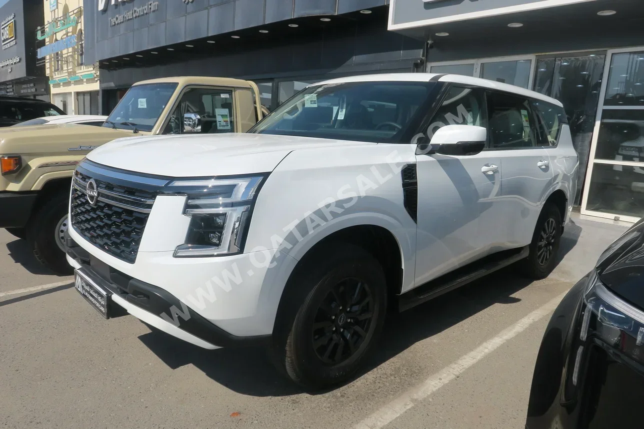 نيسان  باترول  أكس أي  2026  اوتوماتيك  0 كم  6 سلندر  دفع رباعي  اس يو في  أبيض  تحت الضمان