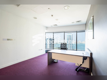 Commercial Offices - Fully Furnished  - Doha  - West Bay
