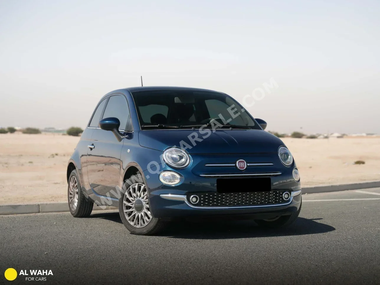 Fiat 500 2024 Automatic 16,000 Km 4 Cylinder Front Wheel Drive (FWD) Hatchback Blue With Warranty