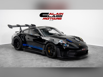 بورش  911  جي تي 3 ار اس  2024  اوتوماتيك  5,187 كم  6 سلندر  دفع خلفي  كوبيه \ سبورت  أسود