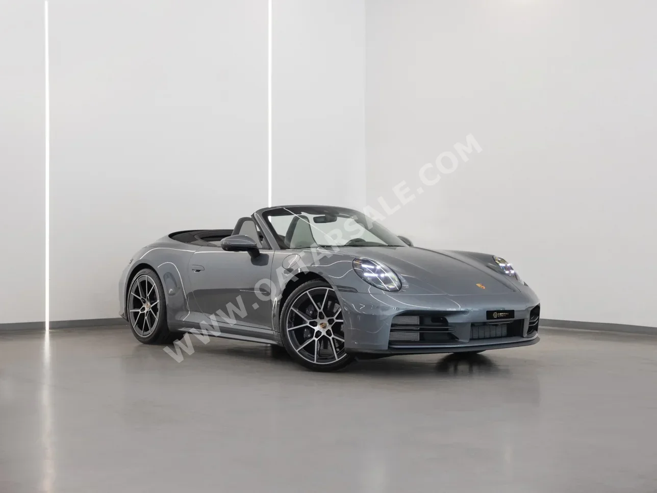 Porsche 911 Carrera Cabriolet 2026 Automatic 400 Km 6 Cylinder All Wheel Drive (AWD) Convertible Gray With Warranty