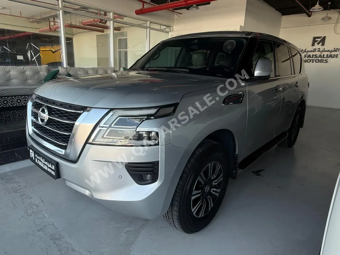 Nissan  Patrol  SE  2020  Automatic  138,000 Km  8 Cylinder  Four Wheel Drive (4WD)  SUV  Silver