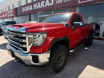 جي ام سي  سييرا  اس ال اي  2022  اوتوماتيك  138,000 كم  8 سلندر  دفع رباعي  بيكب  أحمر