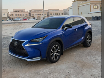 Lexus  NX  200t F Sport  2016  Automatic  95,000 Km  4 Cylinder  All Wheel Drive (AWD)  SUV  Blue