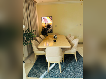 Dining Table with Chairs  - White