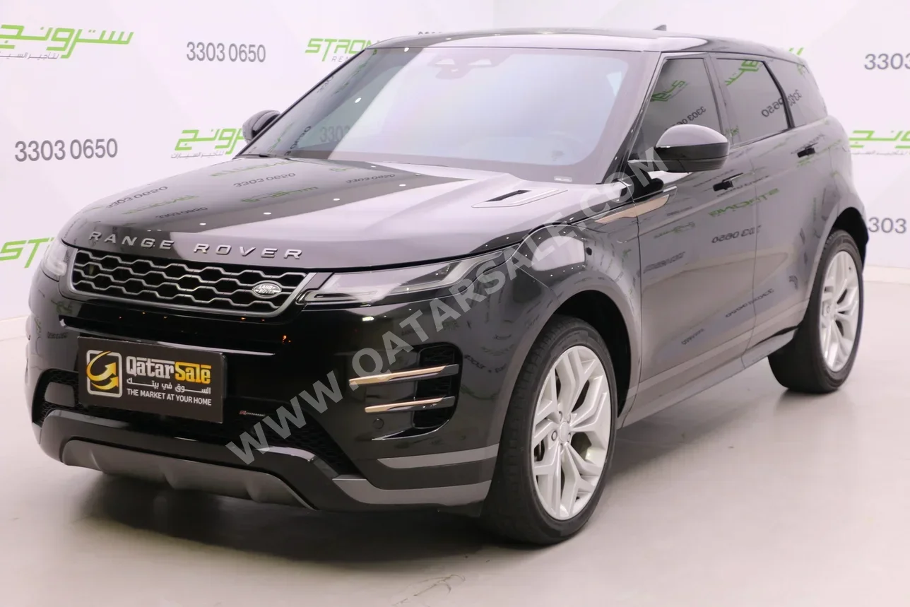 Land Rover  Evoque  2023  Automatic  86,000 Km  4 Cylinder  Four Wheel Drive (4WD)  SUV  Black  With Warranty
