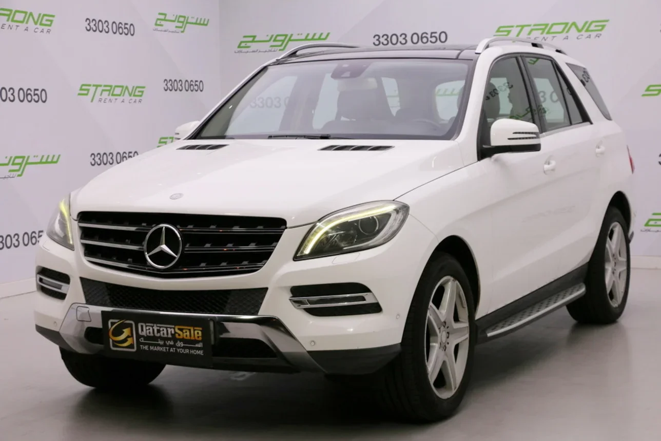 مرسيدس - بنز  ام ال  400 AMG  2015  اوتوماتيك  90,000 كم  6 سلندر  دفع رباعي  اس يو في  أبيض