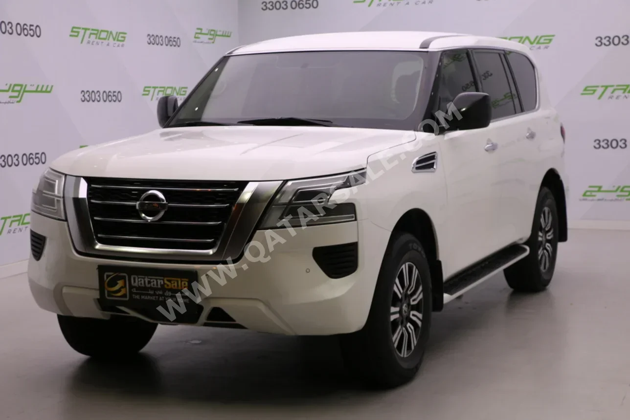 Nissan  Patrol  SE  2020  Automatic  162,000 Km  6 Cylinder  Four Wheel Drive (4WD)  SUV  White