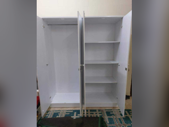 خزائن ودواليب الملابس والزينة - دوحة فيرنيتشر  - خزائن  - أبيض