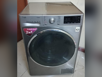 Washing Machines & All in ones LG / Front Load Washer Silver