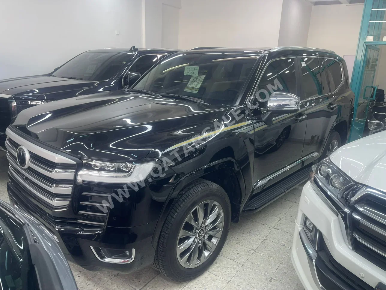 تويوتا  لاند كروزر  في اكس ار توين توربو  2024  اوتوماتيك  32,000 كم  6 سلندر  دفع رباعي  اس يو في  أسود  تحت الضمان