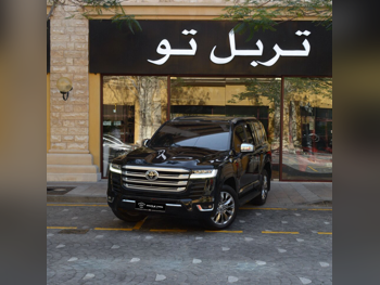 Toyota  Land Cruiser  VXR Twin Turbo  2024  Automatic  37,670 Km  6 Cylinder  Four Wheel Drive (4WD)  SUV  Black  With Warranty