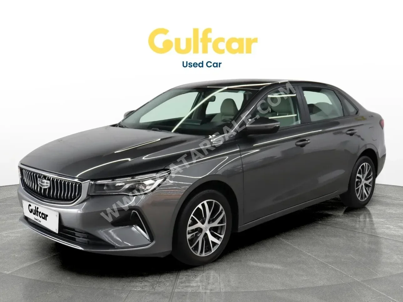 جيلي ايمجراند 2024 اوتوماتيك 57,422 كم 4 سلندر سحب امامي سيدان رمادي