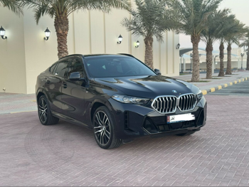 بي ام دبليو  الفئة - اكس  اكس 6  2024  اوتوماتيك  4,000 كم  6 سلندر  دفع رباعي  اس يو في  أسود  تحت الضمان