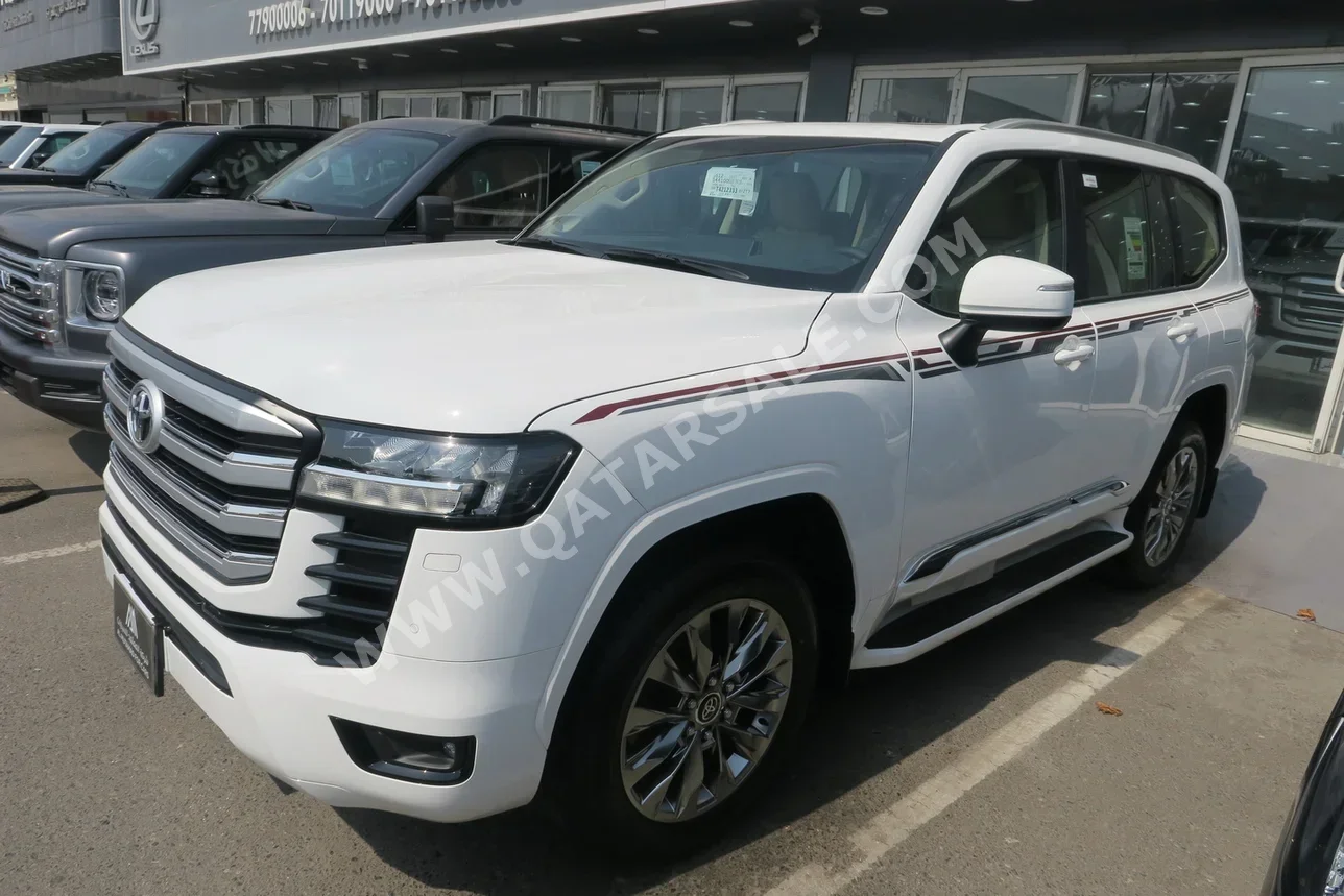 Toyota Land Cruiser GXR Twin Turbo 2026 Automatic 0 Km 6 Cylinder Four Wheel Drive (4WD) SUV White With Warranty