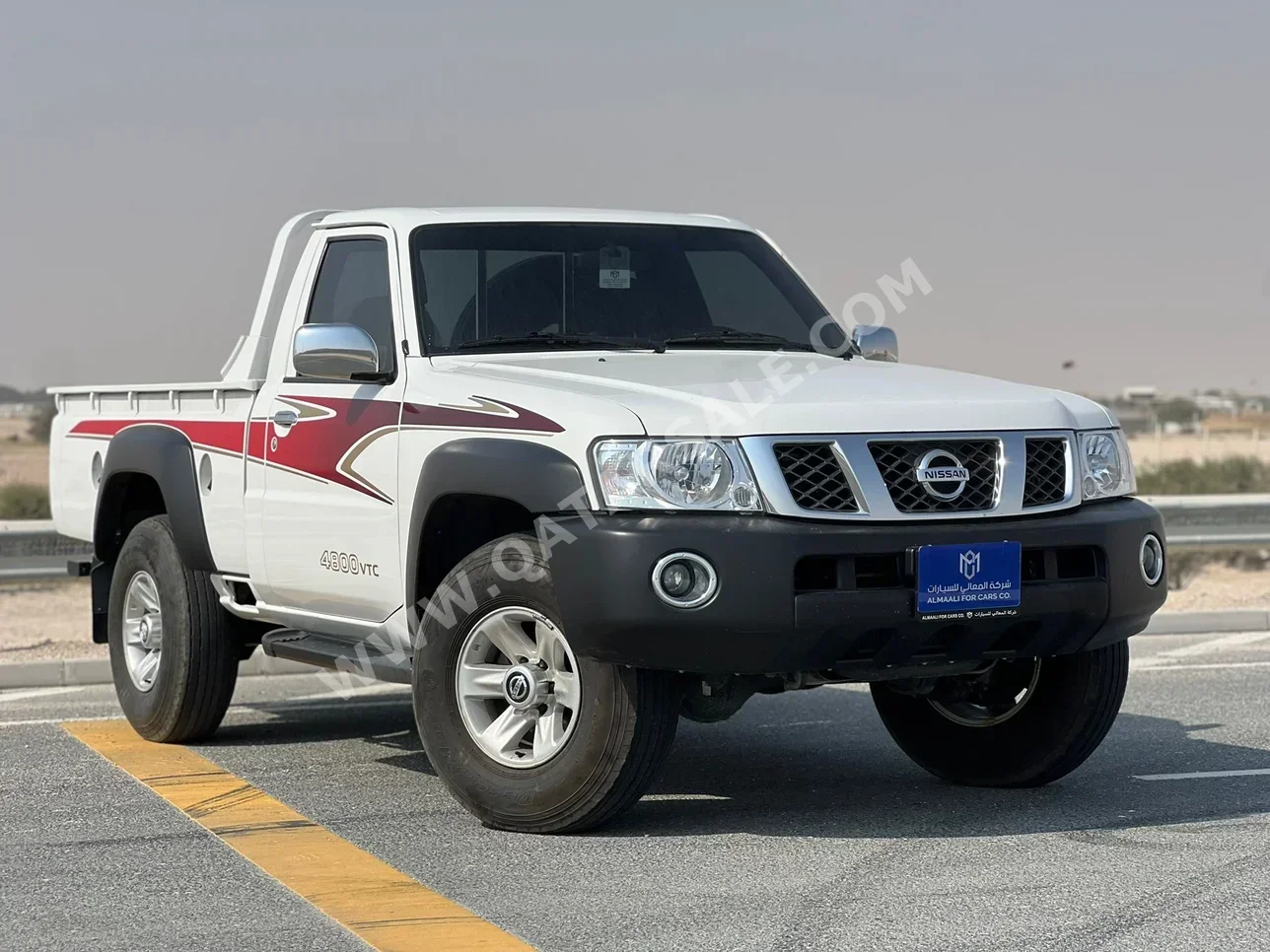 نيسان  باترول  اس جي ال  2023  عادي  31,000 كم  6 سلندر  دفع رباعي  بيكب  أبيض