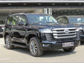تويوتا  لاند كروزر  جي اكس ار  2026  اوتوماتيك  0 كم  6 سلندر  دفع رباعي  اس يو في  أسود  تحت الضمان