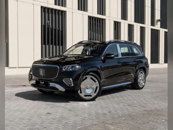 Mercedes-Benz  GLS  600 Maybach  2025  Automatic  5,000 Km  8 Cylinder  Four Wheel Drive (4WD)  SUV  Black  With Warranty