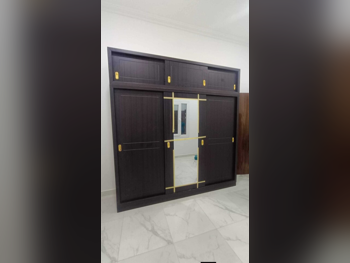 Wardrobes & Dressers - Doha Furniture  - Wardrobes  - Brown
