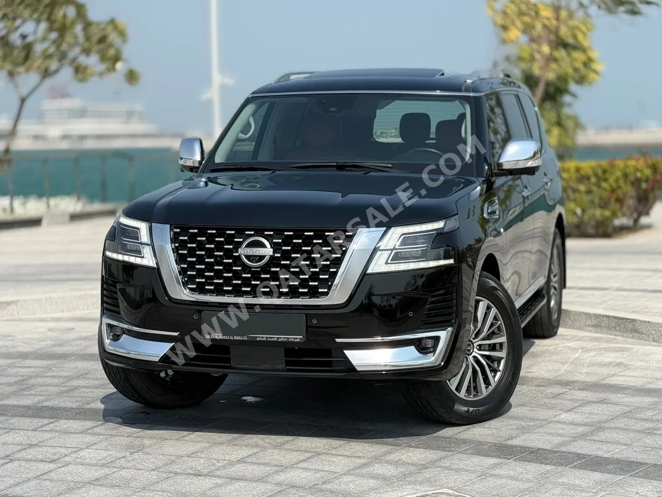 نيسان باترول بلاتنيوم 2020 اوتوماتيك 11,500 كم 8 سلندر دفع رباعي اس يو في أسود