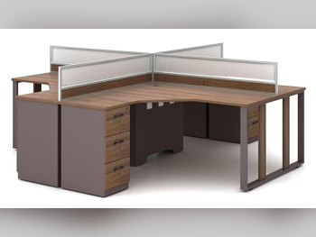 المكاتب ومكاتب الحاسوب - مكتب التقسيم  - ميرير للمفروشات  - بنى