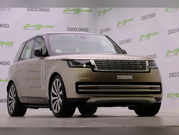 Land Rover  Range Rover  Vogue  Autobiography  2022  Automatic  95,000 Km  8 Cylinder  Four Wheel Drive (4WD)  SUV  Gold  With Warranty