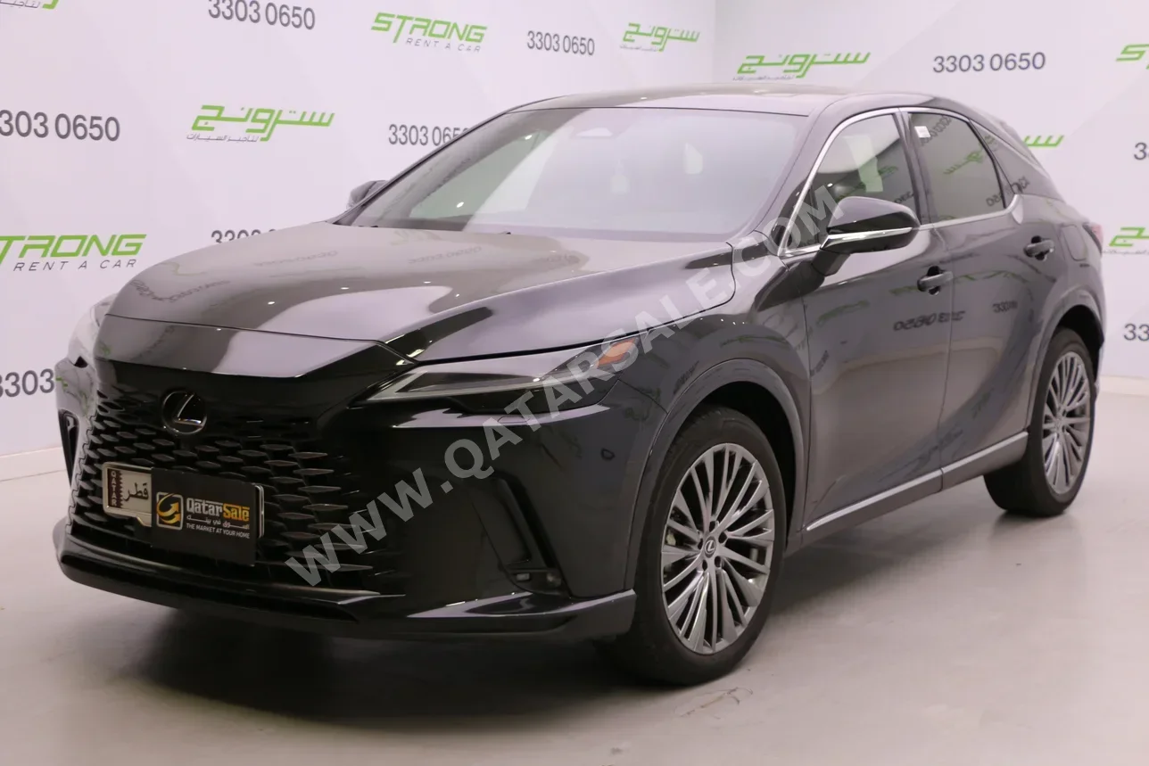 لكزس  ار اكس  350  2023  اوتوماتيك  7,373 كم  4 سلندر  دفع كلي مستمر  اس يو في  أسود  تحت الضمان