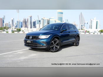 Volkswagen  Tiguan  1.4 TSI  2024  Automatic  44,000 Km  4 Cylinder  Front Wheel Drive (FWD)  SUV  Blue  With Warranty