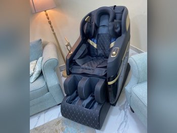 كرسي التدليك ليكون  أسود  الصين  كل الجسم  رباعي الأبعاد