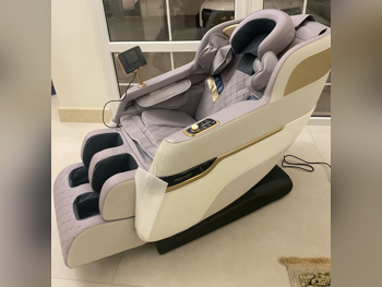 كرسي التدليك ليكون  أبيض  الصين  كل الجسم  رباعي الأبعاد