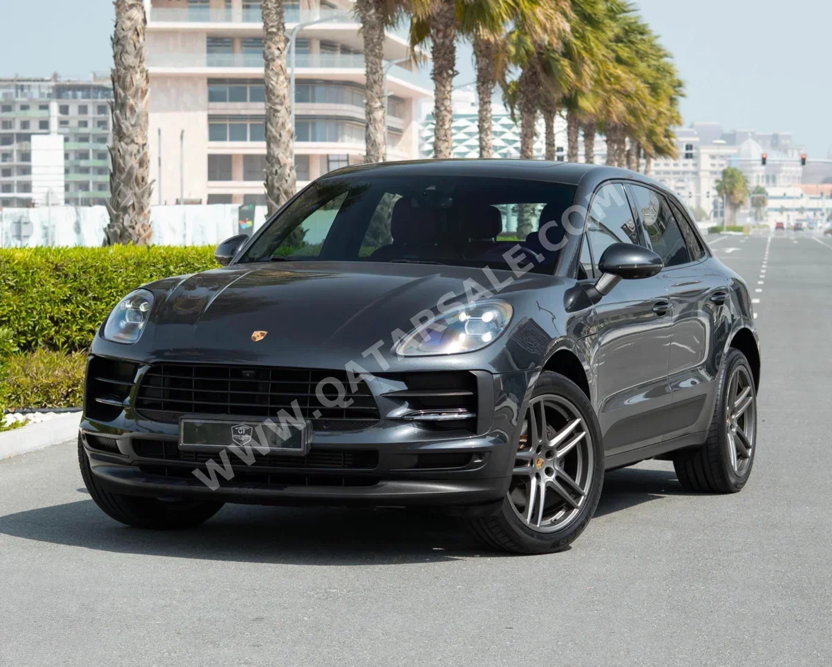 Porsche  Macan  2021  Automatic  50,000 Km  4 Cylinder  All Wheel Drive (AWD)  SUV  Gray  With Warranty