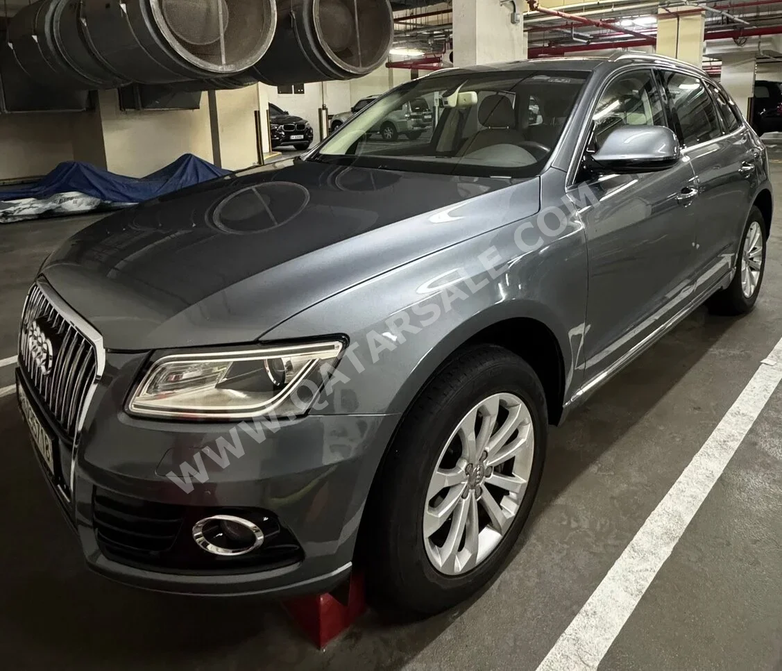 اودي  كيو 5  40 TFSI Quattro  2016  اوتوماتيك  99,915 كم  4 سلندر  دفع كلي مستمر  اس يو في  رمادي