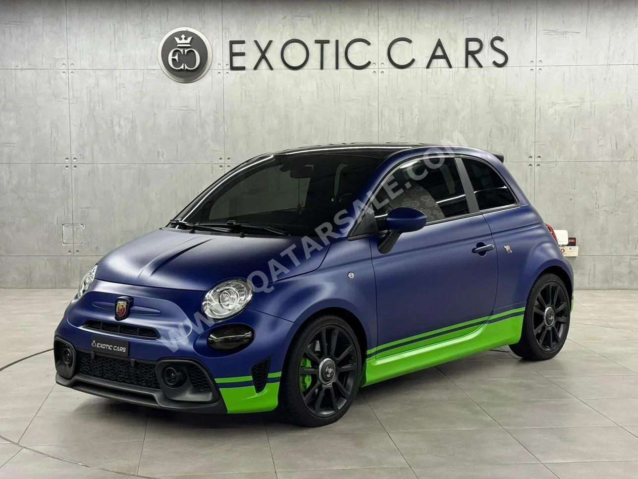 Fiat  695  Abarth  2023  Automatic  15,000 Km  4 Cylinder  Front Wheel Drive (FWD)  Hatchback  Blue  With Warranty