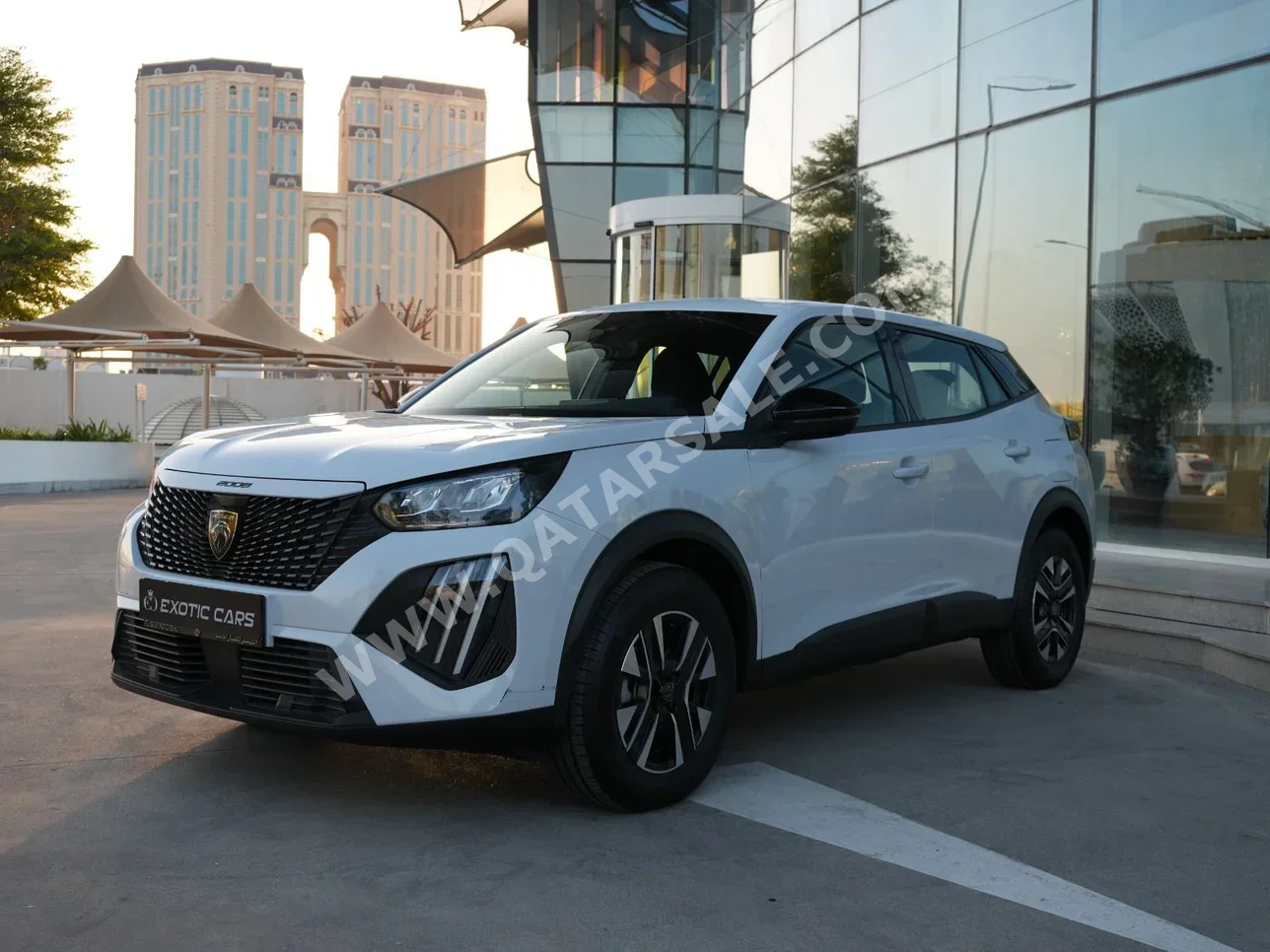 بيجو 2008 2025 اوتوماتيك 0 كم 4 سلندر دفع رباعي اس يو في أبيض تحت الضمان