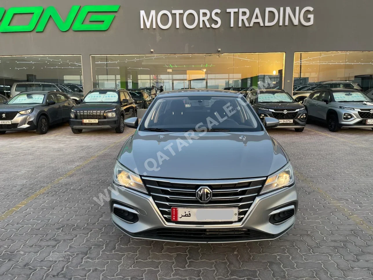 ام جي 5 2022 اوتوماتيك 34,000 كم 4 سلندر سحب امامي سيدان فضي