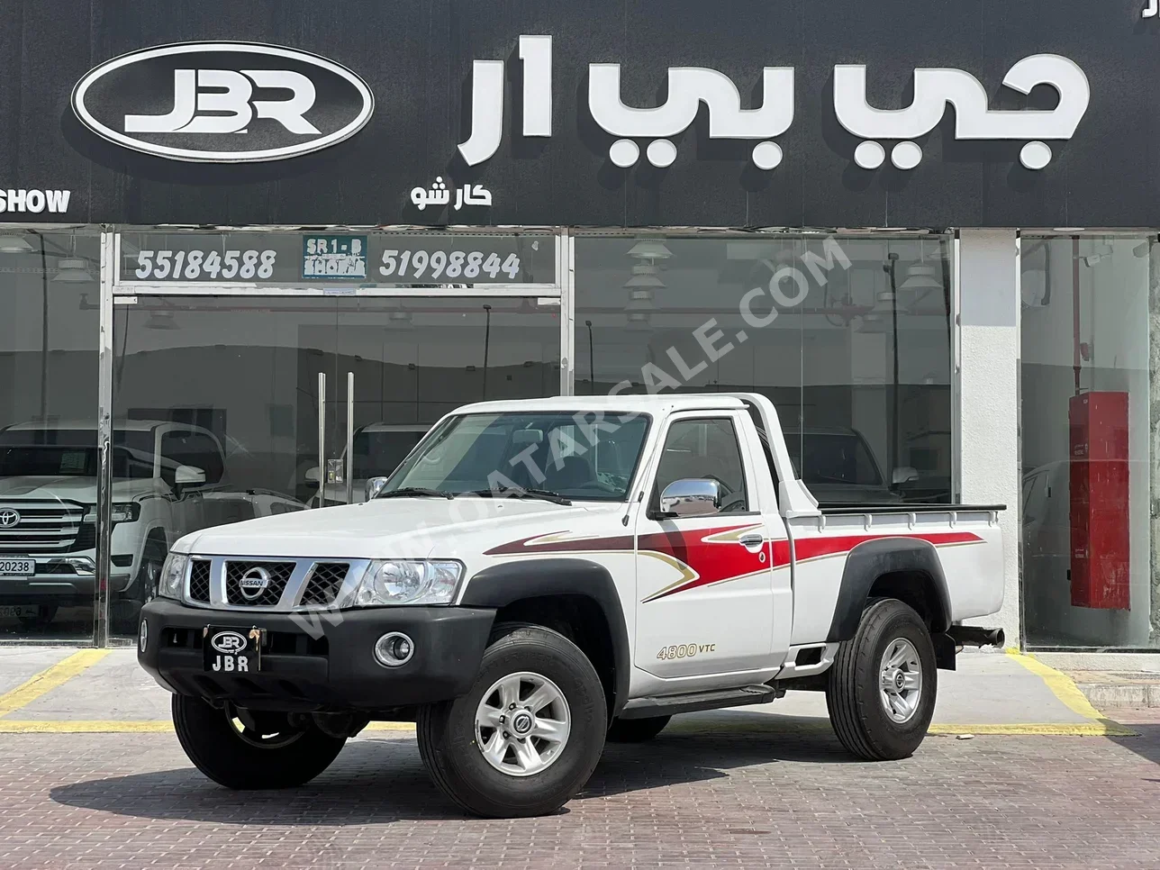 Nissan  Patrol  SGL  2012  Manual  203,000 Km  6 Cylinder  Four Wheel Drive (4WD)  Pick Up  White