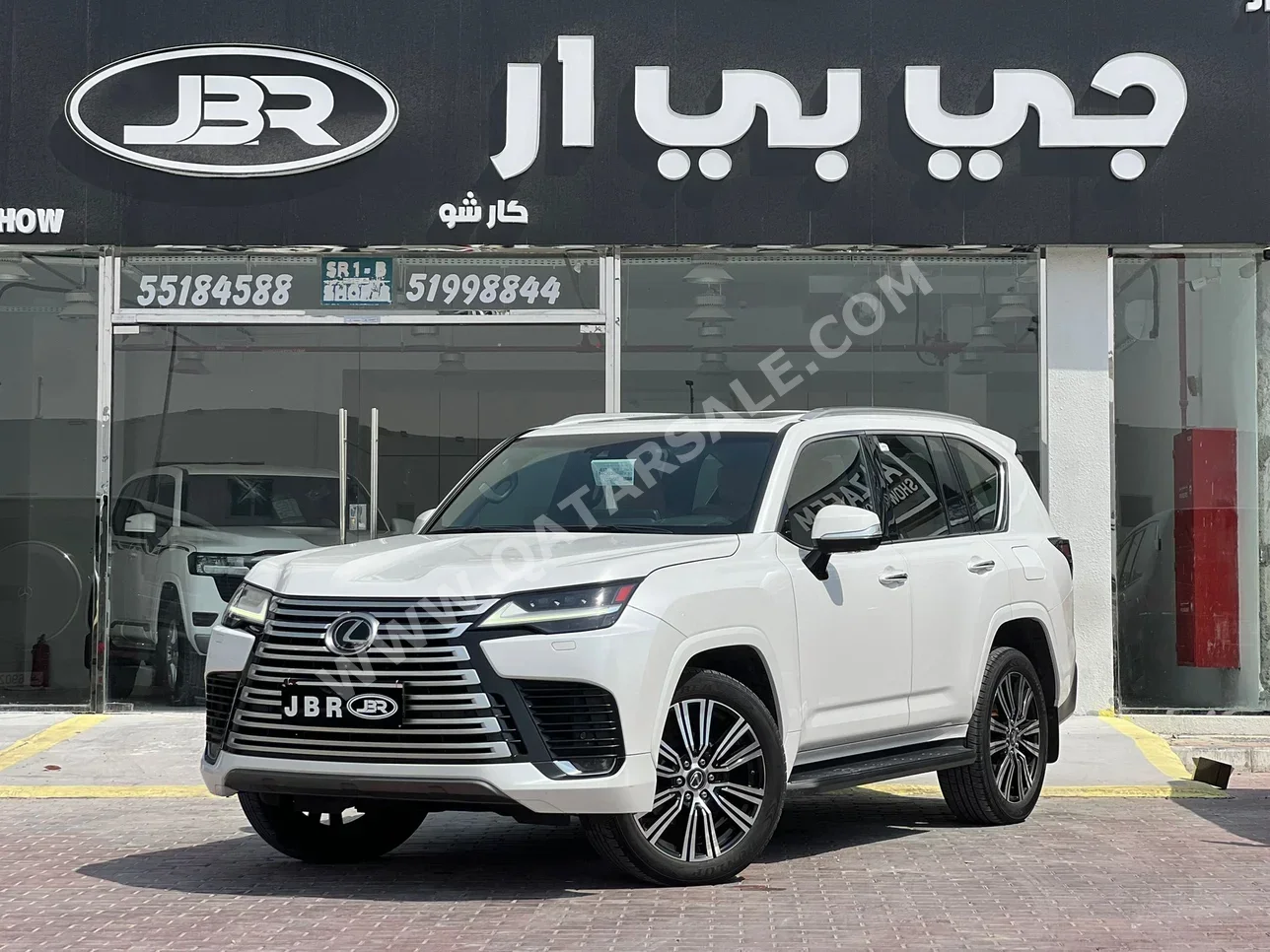 Lexus LX 600 Luxury 2022 Automatic 150,000 Km 8 Cylinder Four Wheel Drive (4WD) SUV White