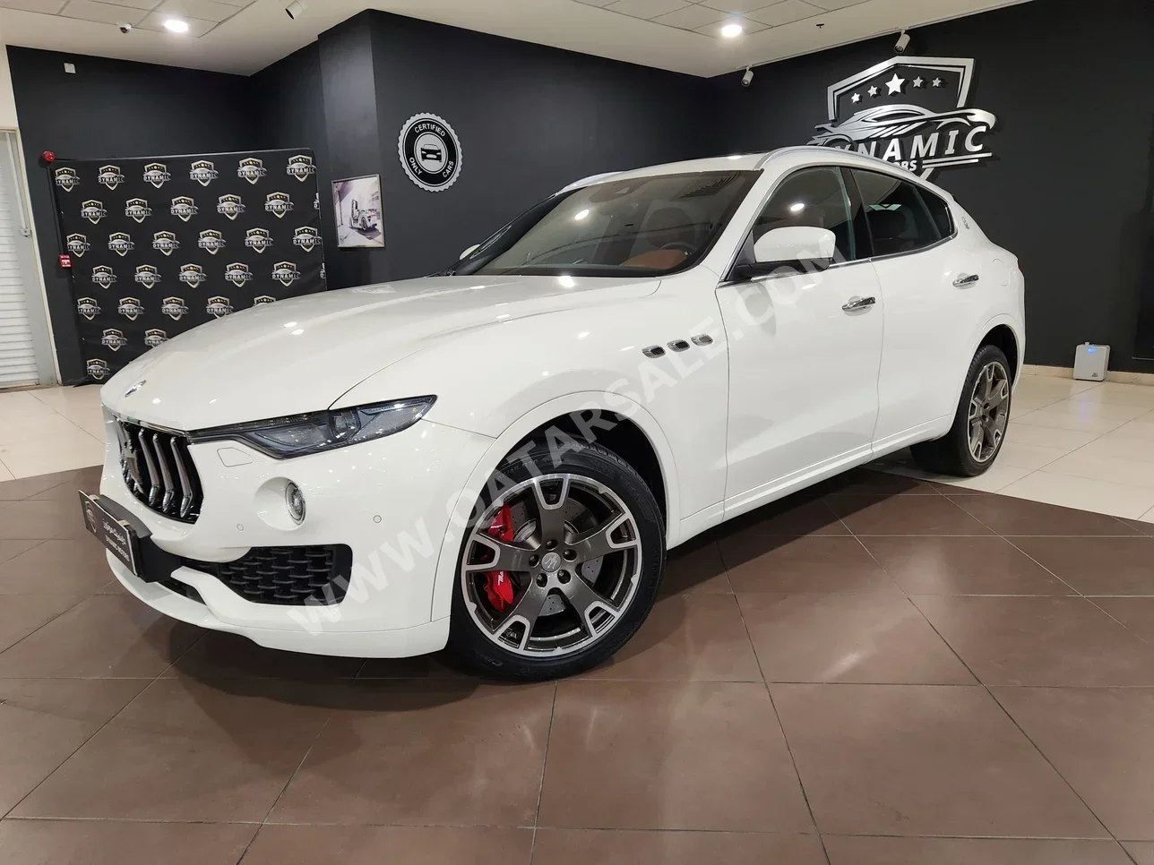 Maserati Levante SQ4 2018 Automatic 98,000 Km 6 Cylinder Four Wheel Drive (4WD) SUV White