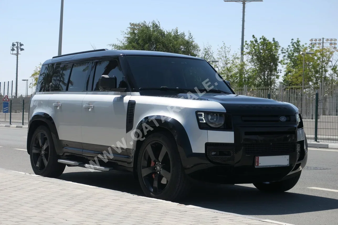 Land Rover  Defender  110 X  2022  Automatic  53,800 Km  6 Cylinder  Four Wheel Drive (4WD)  SUV  Silver  With Warranty