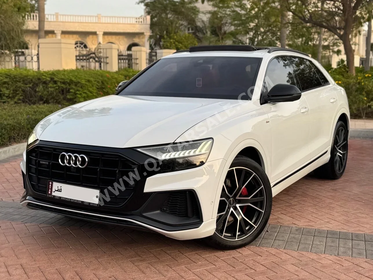اودي كيو 8 اس لاين 2021 اوتوماتيك 53,000 كم 6 سلندر دفع كلي مستمر اس يو في أبيض