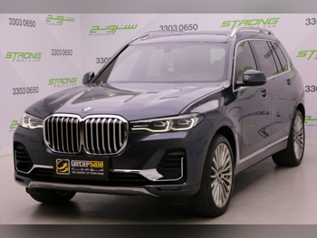 بي ام دبليو  الفئة - اكس  اكس 7  2022  اوتوماتيك  17,000 كم  6 سلندر  دفع رباعي  اس يو في  رمادي  تحت الضمان