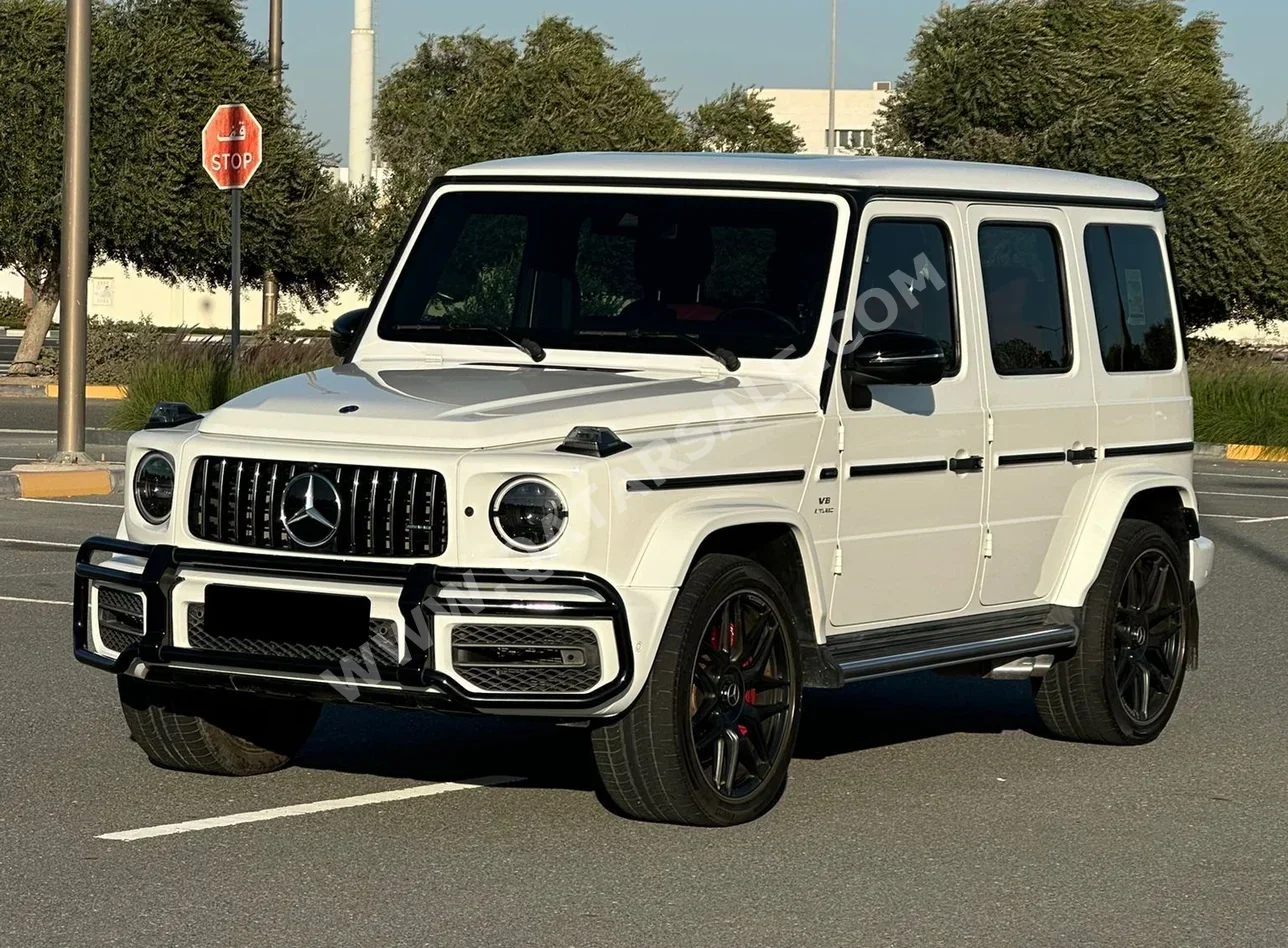 Mercedes-Benz G-Class 63 AMG 2019 Automatic 67,000 Km 8 Cylinder Four Wheel Drive (4WD) SUV White