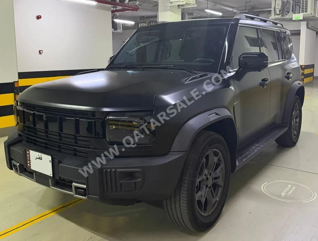 Jetour  T2  2025  Automatic  18,500 Km  4 Cylinder  All Wheel Drive (AWD)  SUV  Black Matte  With Warranty