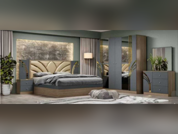 أطقم غرف نوم - لايف ستايل  - طقم مكون من 4 قطع  - متعدد الألوان