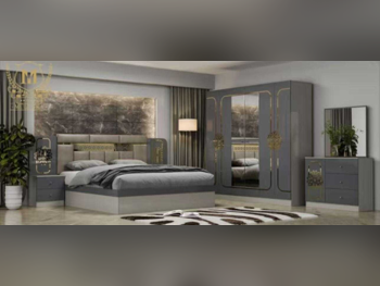 أطقم غرف نوم - لايف ستايل  - طقم مكون من 4 قطع  - متعدد الألوان