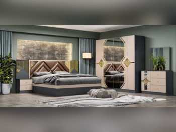 أطقم غرف نوم - لايف ستايل  - طقم مكون من 4 قطع  - متعدد الألوان