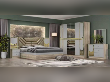 أطقم غرف نوم - لايف ستايل  - طقم مكون من 4 قطع  - متعدد الألوان